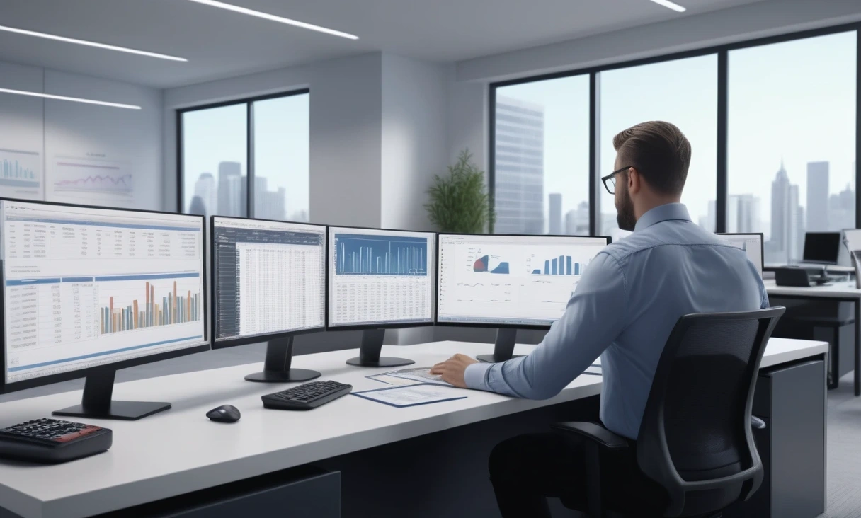 wide shot modern office 0 1