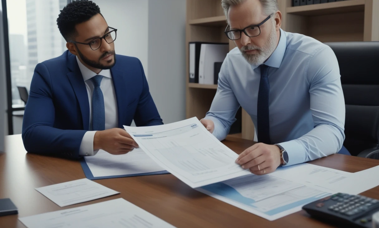 wide shot professional office 0