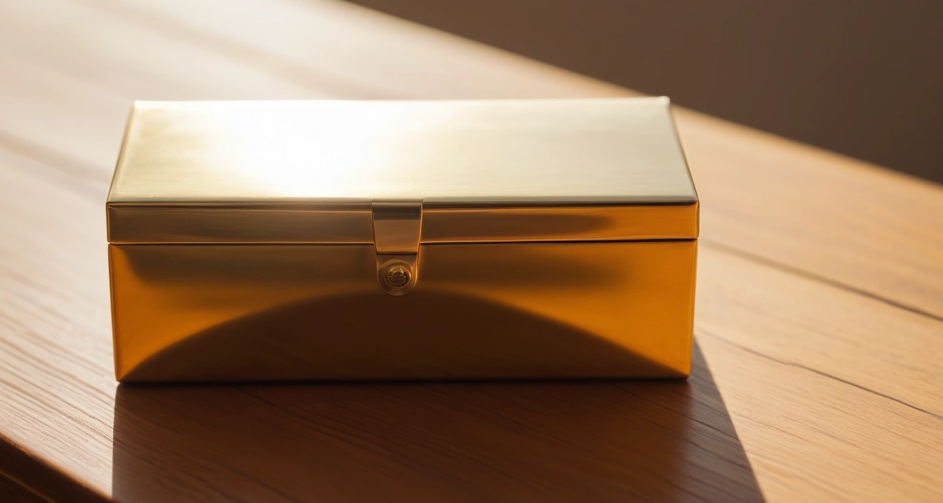 clean official document with heavy brass 1
